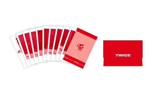 TWICE 'TWICELIGHTS - RED' IN JAPAN WORLD TOUR 2019 PHOTOCARD
